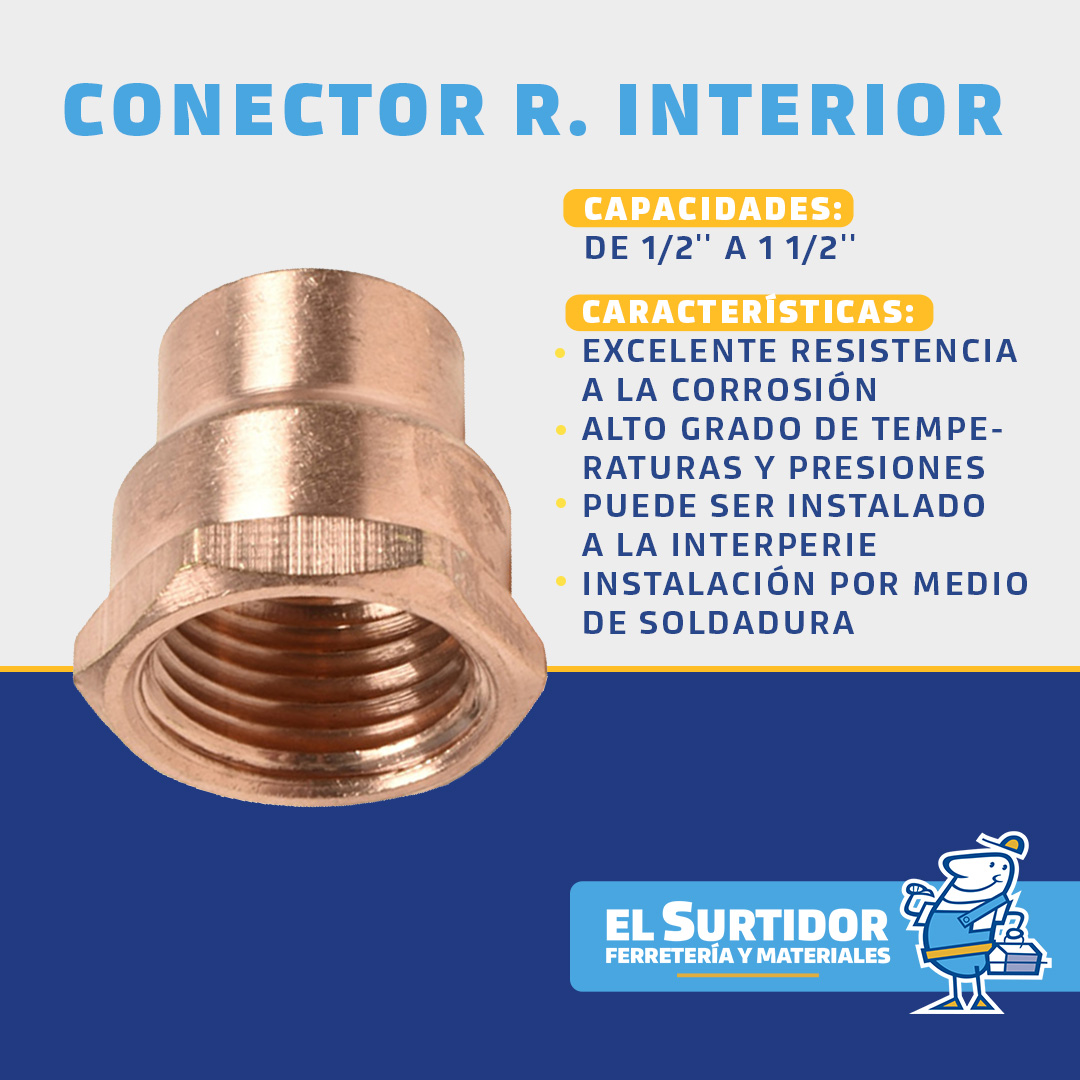 Conector Rosca Interior