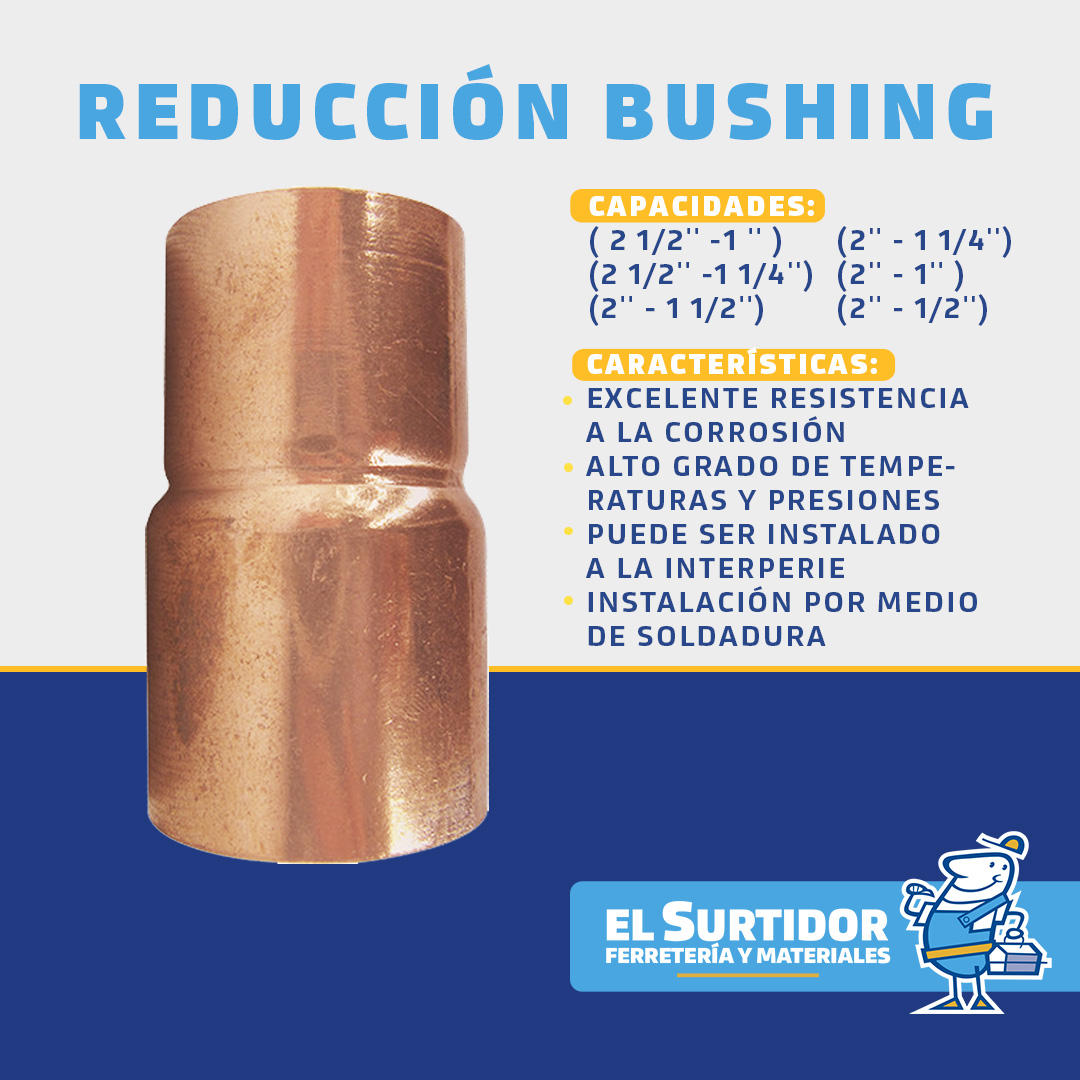 Reducción Bushing 2 y 2 1/2