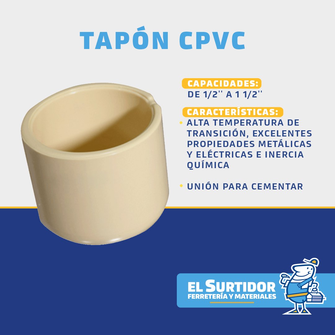 Tapon CPVC